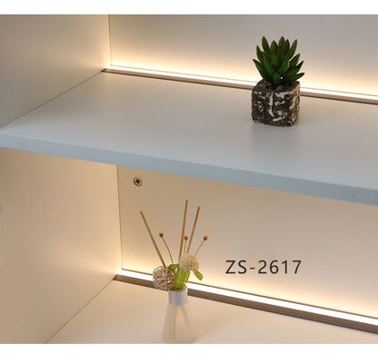 چراغ کابینت LED آلومینیوم سفید گرم 3500K برای نمایشگاه