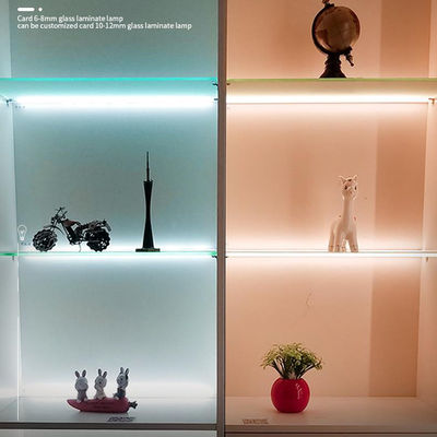 چراغ صفحه نمایش ال ای دی شیشه ای با کمر سفید گرم و دمای رنگ 3500K