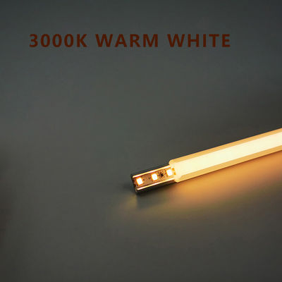 چراغ کابینت مدرن سیاه 3500K سفید گرم شیشه ای LED کابینت روشن با 80 CRI