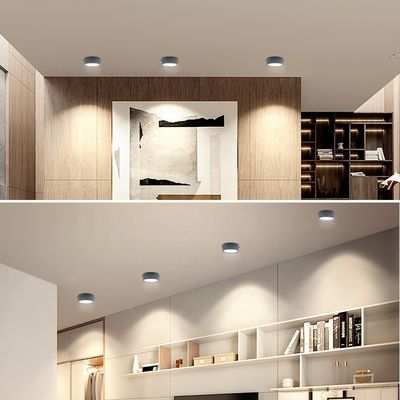 CRI Modern Dimmable LED Downlight با زاویه قابل تنظیم پرتو