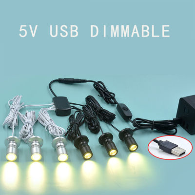 چراغ های جدید IP65 ضد آب مینی LED برای کابینت روشنایی شراب 3000K / 4000K / 6000K