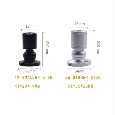 زاویه شعاع قابل تنظیم 3W LED Mini Spot Light