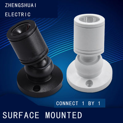 3W آلومینیوم LED Mini Spot Light Spotlight 80CRI 3000K/4000K/6000K زاویه پرتو