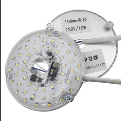 120V 15W Driverless Dia 100mm LED Module برای چراغ فن LED با گواهینامه ETL جایگزینی چراغ فن سقف LED