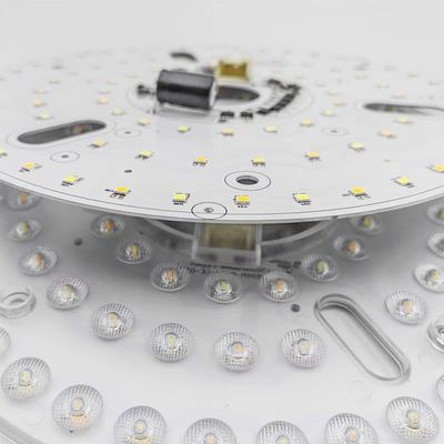 8.66" 220mm dimmable دور LED چراغ سقف تعویض 120v آلومینیوم با FCC,ETL,CB,CE,LVD,EMC گواهی