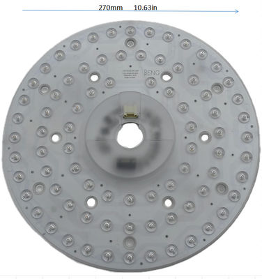 270 میلی متر روشنایی دایره ای LED تعویض 120v آلومینیوم با گواهینامه FCC,ETL,CB,CE,LVD,EMC
