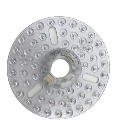 6.3 &quot;Dia160mm دور Pcb 24w LED جایگزین فن سقف b LED جایگزین نور ماژول برای چراغ فن سقف