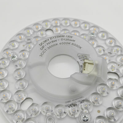 چراغ فن بوردی آلومینیومی 9 18 22 25 32 48 وات LED DOB Module Ceiling Fan Light تعویض