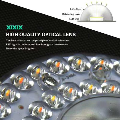 Dia125mm Round Pcb Board 4.9' 'LED Retrofit Light Kit 22W رنگ 3CCT 3000K/4500K/6000K CRI90 برای لوله های سقف لوله های سقف LED Retrofit Kit120V 2200LM