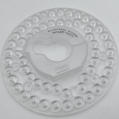 Dia125mm 4.9inch 24W چراغ فن سقف LED Kit Retrofit Kit کیت تعویض چراغ سقف 5CCT 3000K 3500K 4000K 5000K 6000K تنظیم پذیر 12W 18W 24W سوئیچ ، 2800LM 120V ETL 2 4 وات