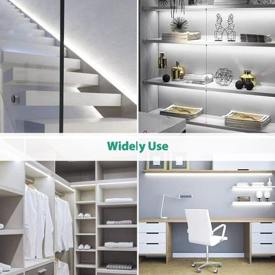 چراغ های نوار LED سفید نوار نور نئون 16 فیت 5 متری نوار نور 12 ولت انعطاف پذیر ضد آب نوار نئون ال ای دی نوار سیلیکون ال ای دی نون چراغ طناب برای آشپزخانه اتاق خواب تزئینات داخلی و خارجی آداپتور برق شامل نیست