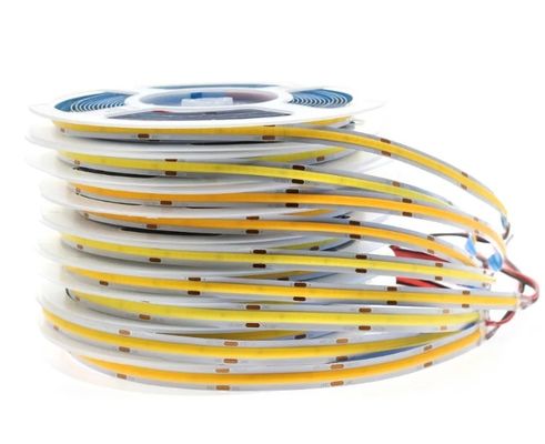 COB استریپ لایت خودرو LED استریپ لایت 320led 384led 480led 528led 768leds RGB COB LED استریپ لایت برای پروفایل آلومینیوم