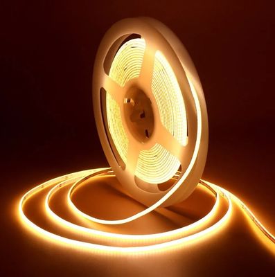 COB Strip Light 320leds 512leds 384leds 480leds Rgb Light Bar 12V 24V ضد آب نوار نور انعطاف پذیر