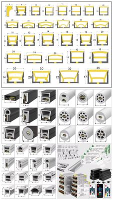 چراغ های نوار نیون 2700k-5700k نیون RGBW LED