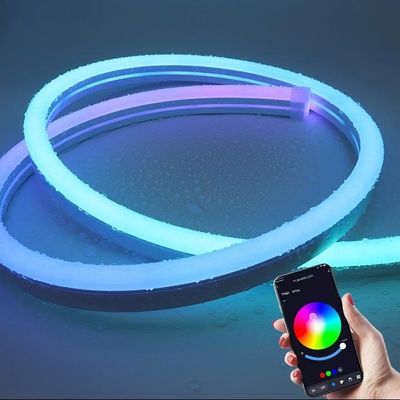 طراحی مدرن جدید LED Flex Neon Strip Light برای پروژه شرکت رویداد جشن عروسی دکوراسیون
