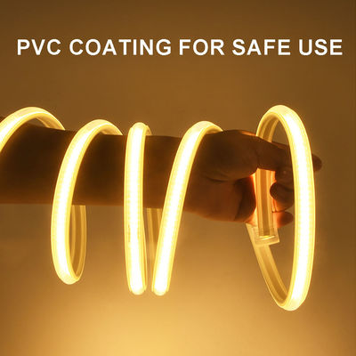 ولتاژ بالا 110 ولت 220 ولت در داخل و در خارج از خانه ضد آب IP65 LED Cob Strip Lights برای مرکز خرید دکوراسیون خانه