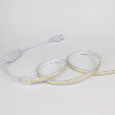 ولتاژ بالا 110 ولت 220 ولت در داخل و در خارج از خانه ضد آب IP65 LED Cob Strip Lights برای مرکز خرید دکوراسیون خانه