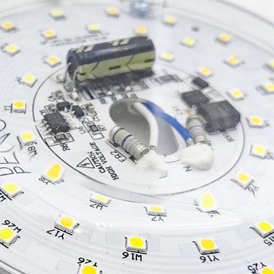 15W 100MM موتور نور LED برای اتاق غذاخوری 120V پانل فن سقف کیت بازسازی با ماژول های DOB LED جایگزین چراغ فن سقف