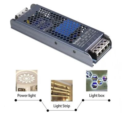 AC به DC منبع برق فوق نازک و نازک 12V/24V 60W 100W 150W راننده LED منبع برق برای جعبه قوطی روشن