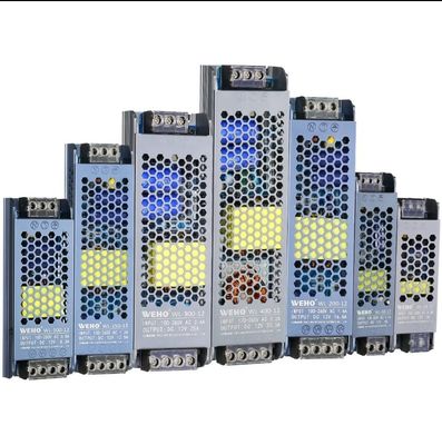 AC به DC منبع برق فوق نازک و نازک 12V/24V 60W 100W 150W راننده LED منبع برق برای جعبه قوطی روشن