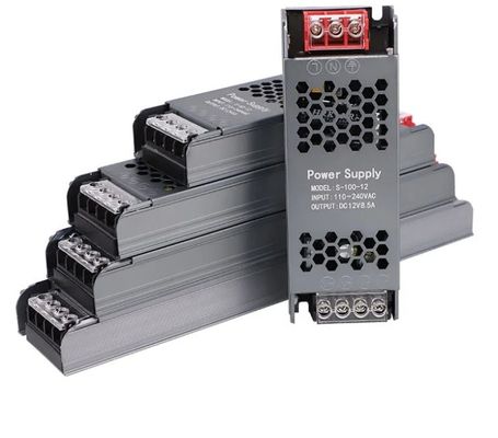 منبع برق فوق نازک و باریک 12V/24V 60W 100W 150W راننده LED منبع برق تغییر برای جعبه قوطی پرتاب شده
