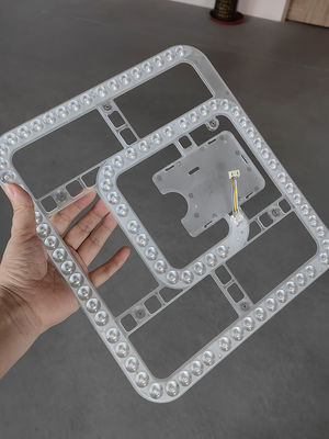 نور ساز SMD LED PCB ماژول 120V 3/5CCT تعویض دور لنز LED نور ماژول برای پانل سقف