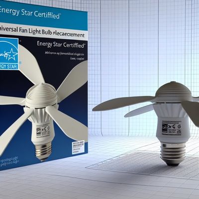 کیت جایگزینی نور LED پنکه سقفی جهانی دارای گواهی Energy Star