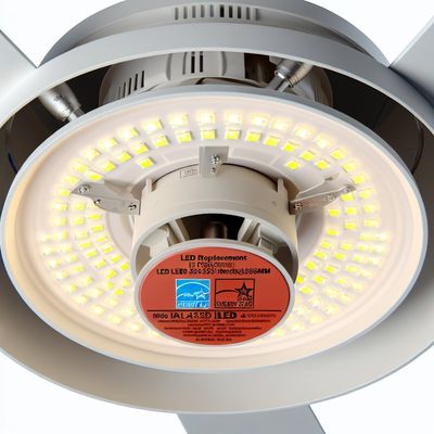 جایگزینی لامپ پنکه سقفی LED 2835SMD با قطر 135 میلی‌متر - دارای گواهی Energy Star