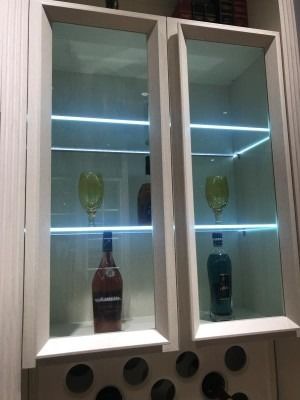 چراغ های مدرن گرم 3500K 900LM قطره ای / سیاه آلومینیوم یک شیشه ای برای شیشه های 6-8MM