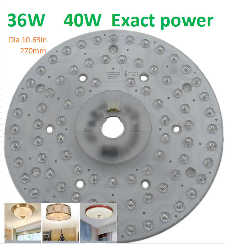 10.63" 270mm دور LED چراغ سقف جایگزین 120v با FCC,ETL,CB,CE,LVD,EMC گواهی