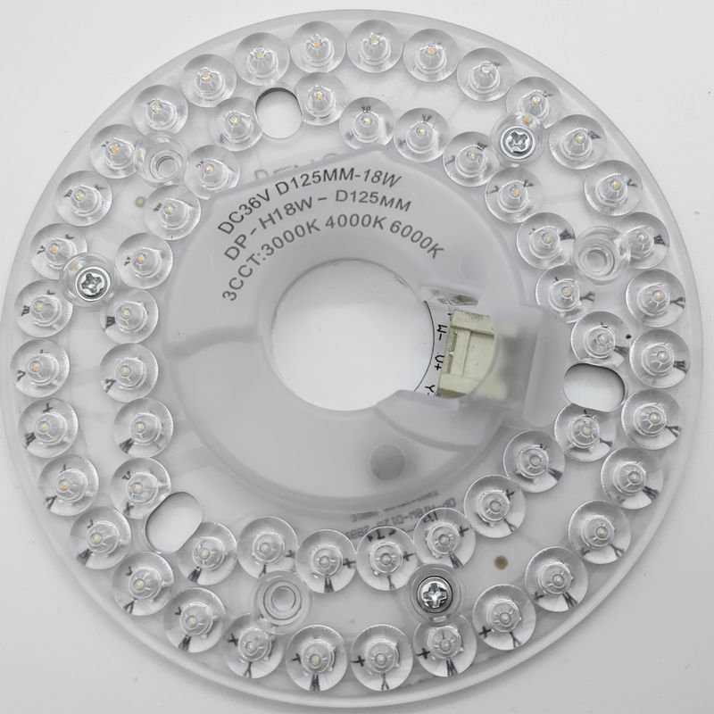 چراغ فن بوردی آلومینیومی 9 18 22 25 32 48 وات LED DOB Module Ceiling Fan Light تعویض