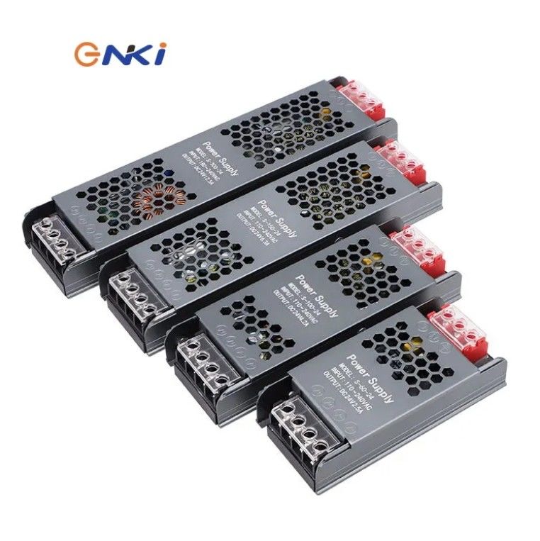 منبع برق فوق نازک و باریک 12V/24V 60W 100W 150W راننده LED منبع برق تغییر برای جعبه قوطی پرتاب شده