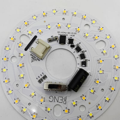 Dia125mm 4.9inch 24W چراغ فن سقف LED Kit Retrofit Kit کیت تعویض چراغ سقف 5CCT 3000K 3500K 4000K 5000K 6000K تنظیم پذیر 12W 18W 24W سوئیچ ، 2800LM 120V ETL 2 4 وات