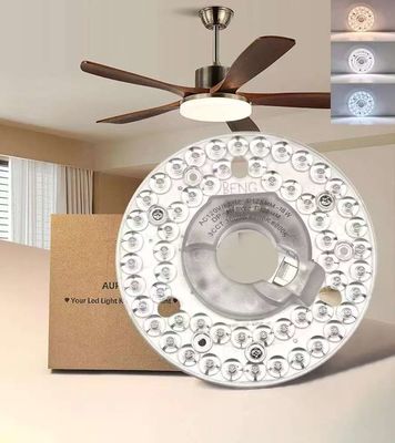 4.92 ️ Universal Ceiling Fan Led Light Replacement for Ceiling Fan Flush Mount Ceiling Light, 18W 3CCT 3000K 4000K 6000K 1500LM CRI90 راه حل مقرون به صرفه برای شکارچیان بادی هامپتون بی هاربر